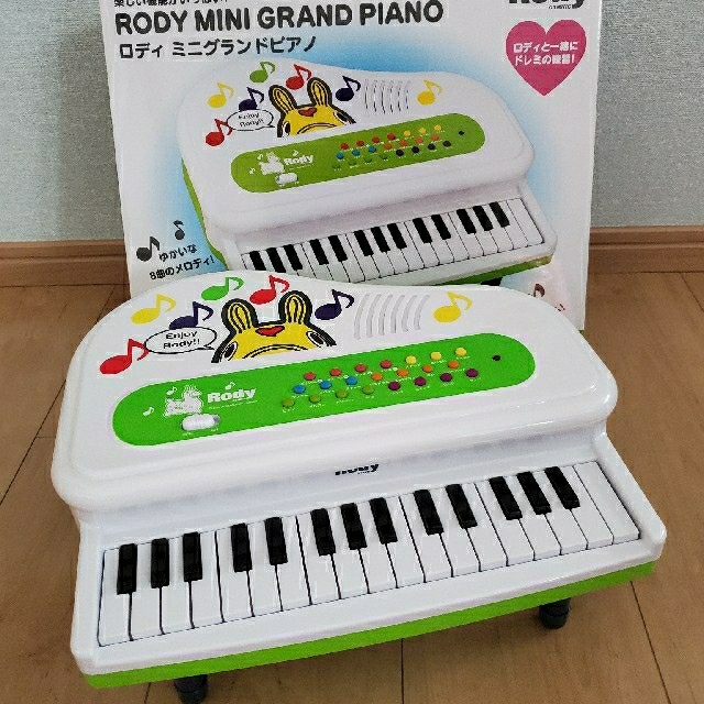 Rody(ロディ)の最終価格❢❢ ロディ ミニグランドピアノ♪ キッズ/ベビー/マタニティのおもちゃ(楽器のおもちゃ)の商品写真