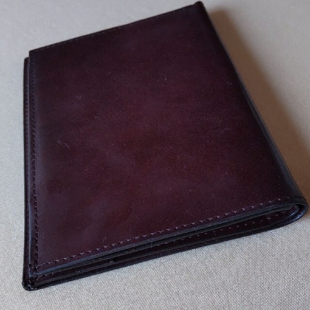 本革 札入れ カードケース 二つ折り財布 レディースのファッション小物(財布)の商品写真