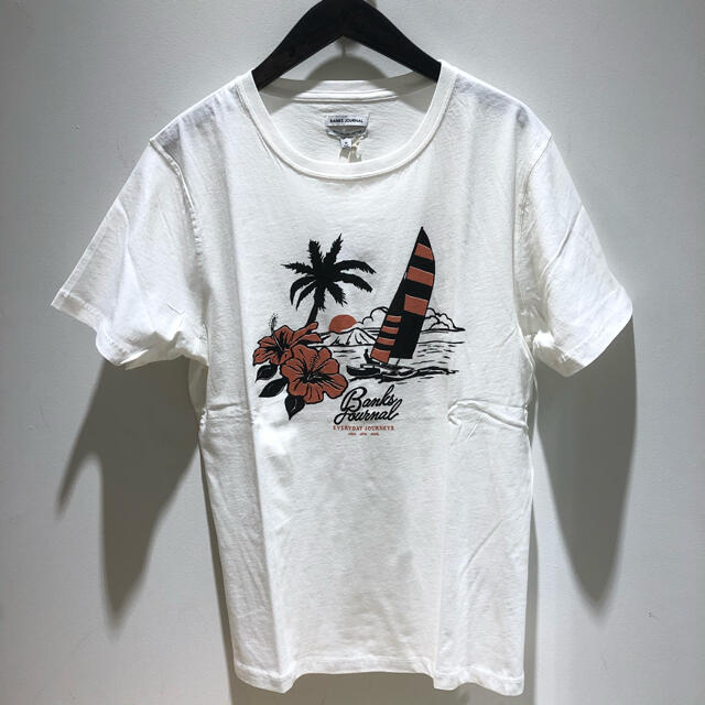 メンズBANKS Mサイズ OFFWhite beach Tシャツ 新品未使用！