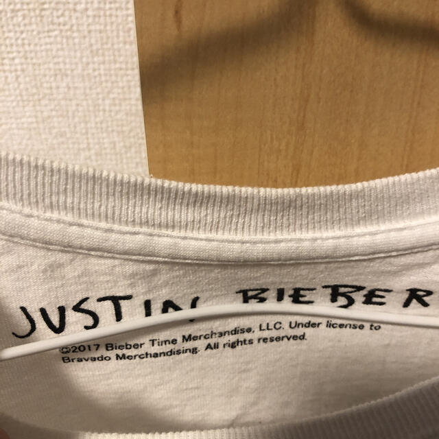 Justin Davis(ジャスティンデイビス)のJUSTIN BIEBER ジャスティンビーバー Tシャツ Sサイズ メンズのトップス(Tシャツ/カットソー(半袖/袖なし))の商品写真