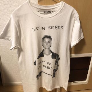 ジャスティンデイビス(Justin Davis)のJUSTIN BIEBER ジャスティンビーバー Tシャツ Sサイズ(Tシャツ/カットソー(半袖/袖なし))