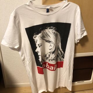 エイチアンドエム(H&M)のH&M NIRVANA Kurt Cobain カートコヴァーン Tシャツ(Tシャツ/カットソー(半袖/袖なし))