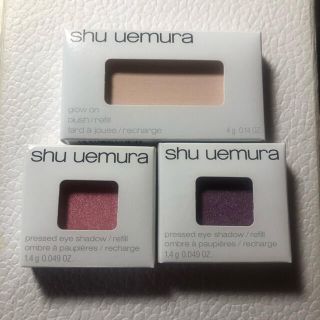 シュウウエムラ(shu uemura)のシュウウエムラ　アイシャドー　チーク　３点セット(コフレ/メイクアップセット)