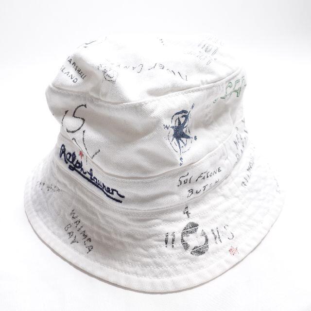 Ralph Lauren(ラルフローレン)のRalph Lauren　ハット　メンズ　ホワイト メンズの帽子(ハット)の商品写真
