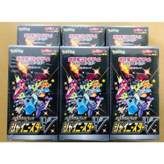 【新品未開封】シャイニースターv シュリンク付き 6BOX(Box/デッキ/パック)