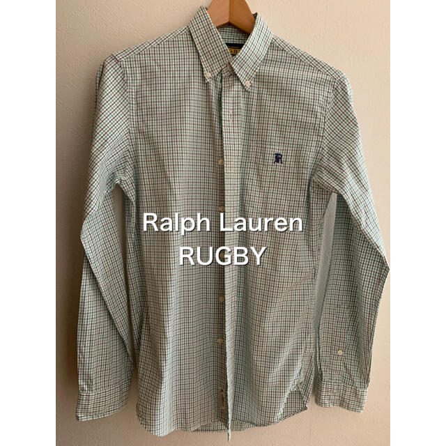 POLO RUGBY(ポロラグビー)のRalphLauren RUGBY  men'sシャツ XS メンズのトップス(シャツ)の商品写真