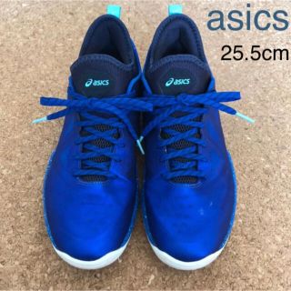 アシックス(asics)のアシックス グライドノヴァ ブルー ネイビー 25.5cm 26.0cm(バスケットボール)