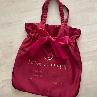 メゾンドフルール(Maison de FLEUR)のMaison de FLEUR リボントートバック(トートバッグ)