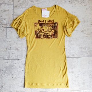 ヴィヴィアンウエストウッド(Vivienne Westwood)の未使用 ヴィヴィアン レッドレーベル ☆ ロング Tシャツ 2 日本製 半袖(Tシャツ(半袖/袖なし))