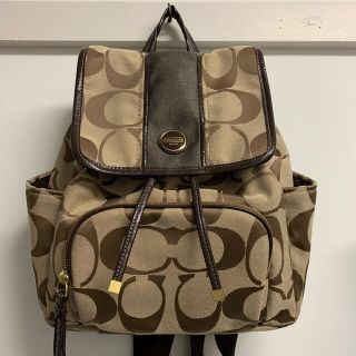 コーチ(COACH)の＊♡貴教♡様専用＊　COACH シグネチャーバックパック(リュック/バックパック)