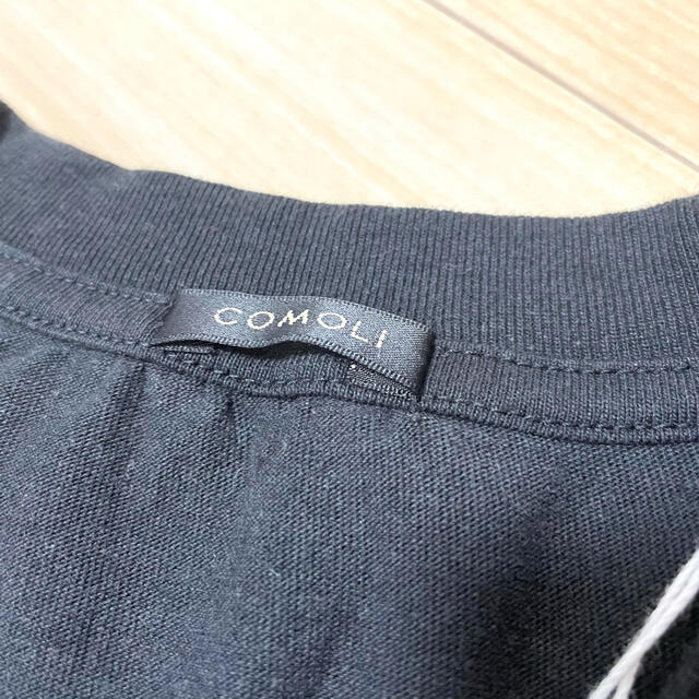 COMOLI(コモリ)の新品タグ付き 21ss COMOLI 空紡天竺 半袖Tシャツ メンズのトップス(Tシャツ/カットソー(半袖/袖なし))の商品写真