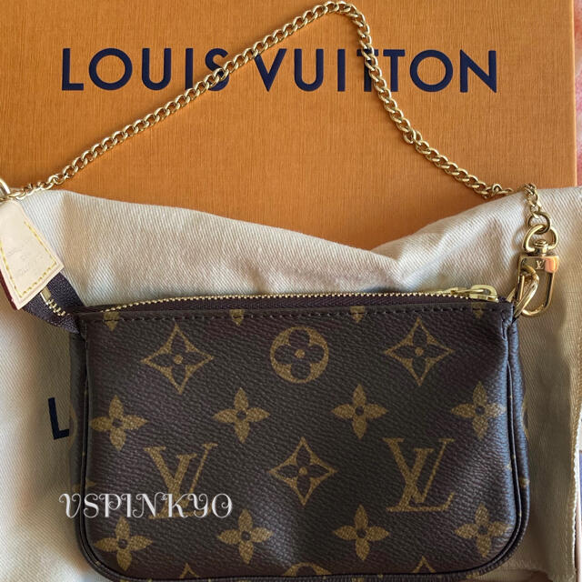 激安商品 VUITTON LOUIS - ミニポシェットアクセソワール ポーチ