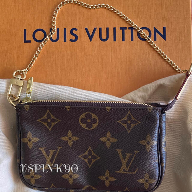 ファッショ LOUIS ミニポシェットアクセソワール ポーチ モノグラムの