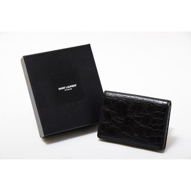 【新品】ブルガリ カードケース 33404 SVロゴ グレインレザー ブラック