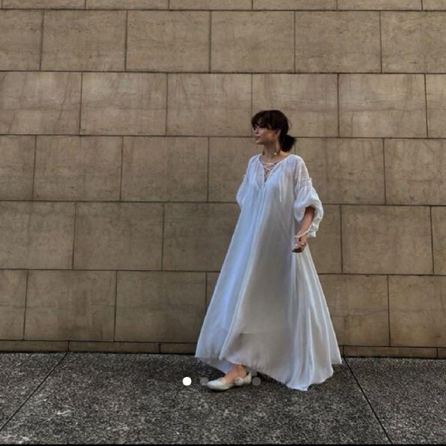 値下新品☆エトレトウキョウ☆shoulder lace double gauze