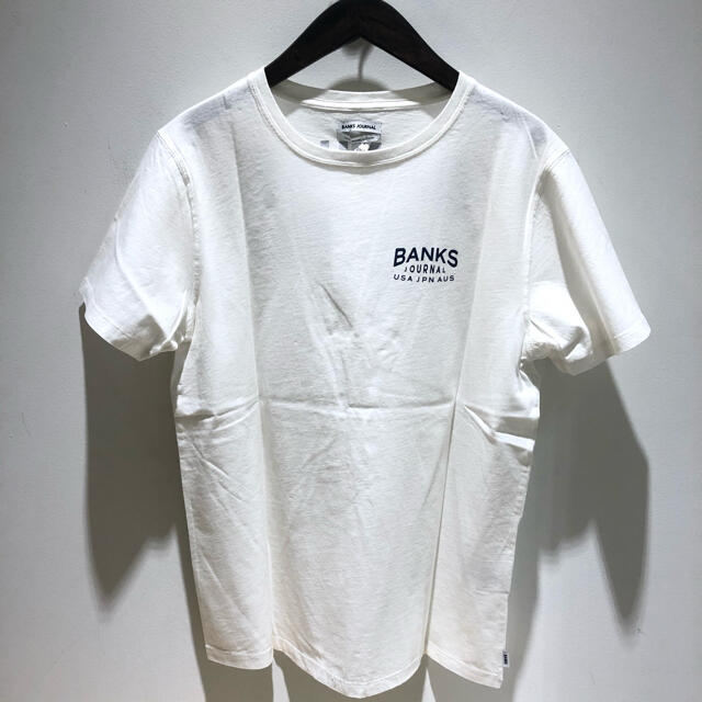 BANKS M OFF White Tシャツ 胸ワンポイント 新品未使用！