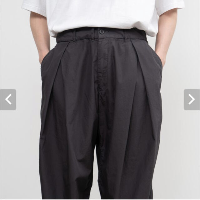 Graphpaper Garment Dyed Tuck Trousers