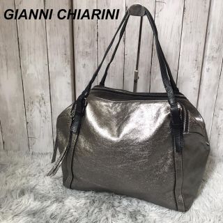 ●美品●gianni chiarini ジャンニキャリーニ トートバッグ(トートバッグ)