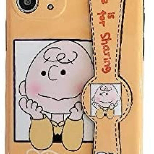 PEANUTS(ピーナッツ)の【新品】スヌーピー★iPhone 11ケース　ケーブルバイト付き♪ スマホ/家電/カメラのスマホアクセサリー(iPhoneケース)の商品写真