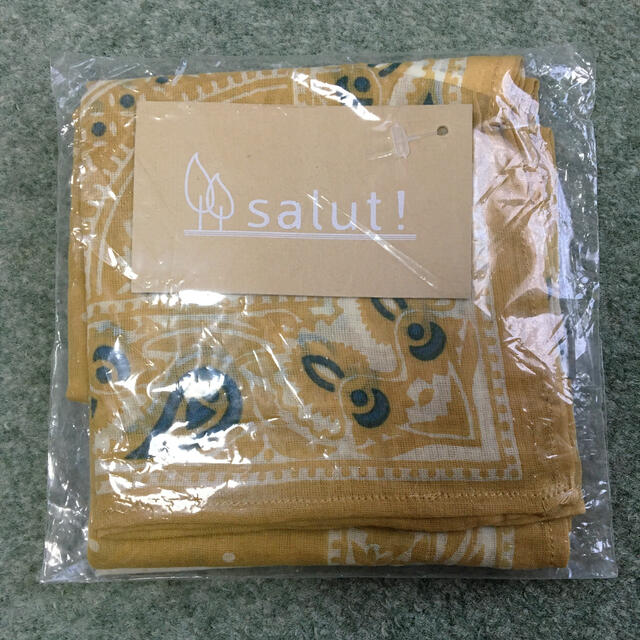 【新品】バンダナ グレース　salut! サリュ ハンドメイドのファッション小物(ハンカチ/バンダナ)の商品写真