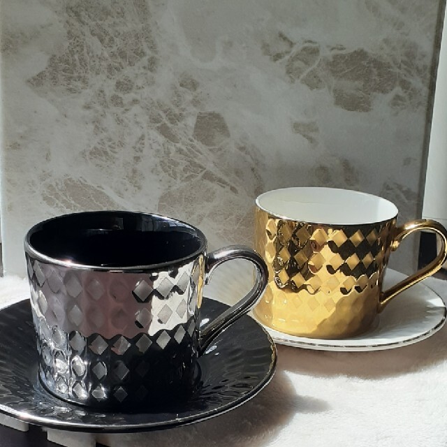 Francfranc - Francfranc ゴールド&シルバーティーカップ Francfranc - Francfranc ゴールド&シルバーティーカップ