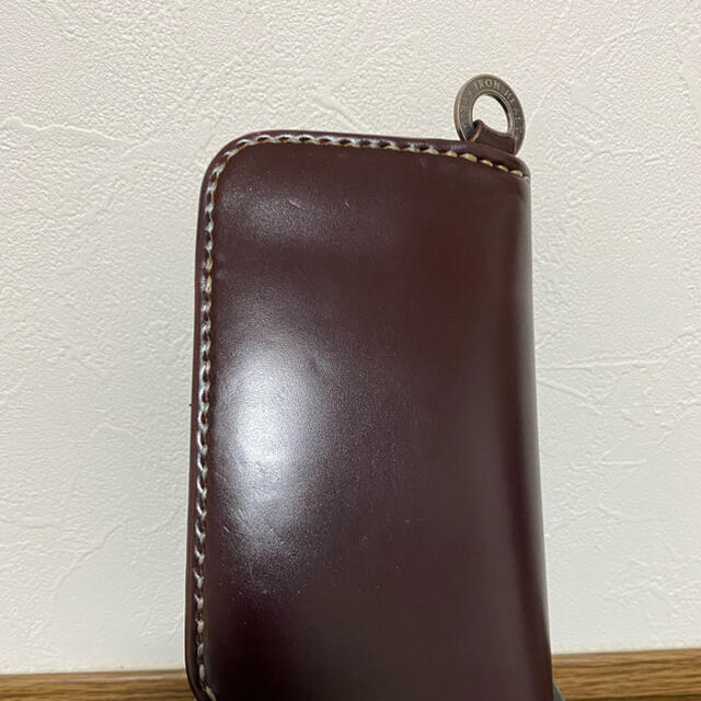 ☆アイアンハート コードバン ミディアムウォレット 美品 人気の雑貨が