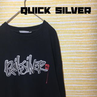 クイックシルバー(QUIKSILVER)のクイックシルバー スウェット トレーナー quick silver M 黒(スウェット)