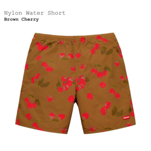 Supreme(シュプリーム)のsupreme Nylon Water Short Brown Cherry L メンズのパンツ(ショートパンツ)の商品写真