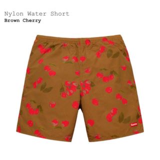 シュプリーム(Supreme)のsupreme Nylon Water Short Brown Cherry L(ショートパンツ)