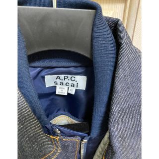 サカイ(sacai)の最安値　sacai apc デニムジャケット　新品　サイズxs(Gジャン/デニムジャケット)