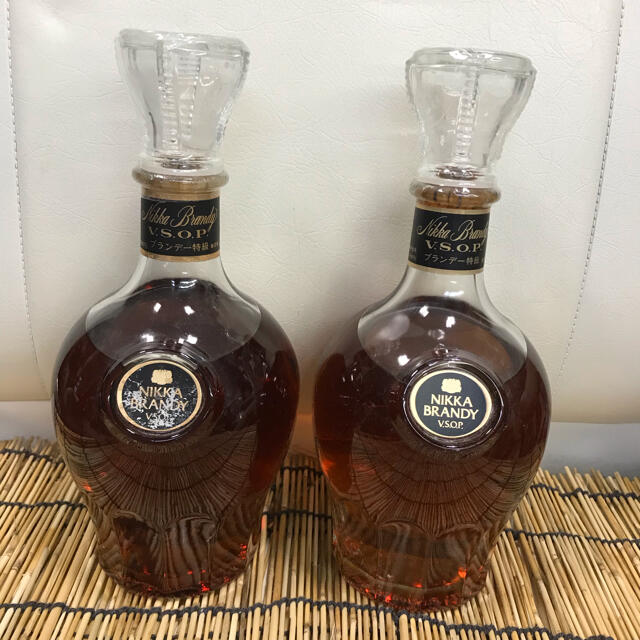 日本公式オンライン 30年以上前の ニッカ ブランデー VSOP 2本 セット 希少品