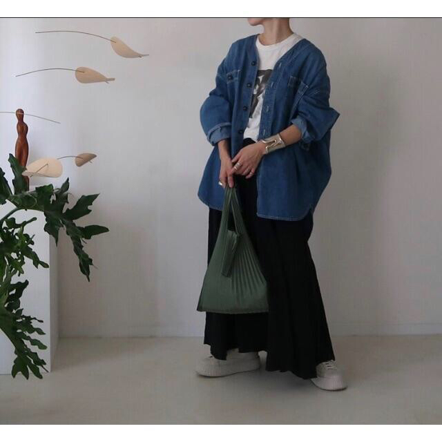 argue☆ baseball denim wide shirt jacketの通販 by にこたろ's shop ...