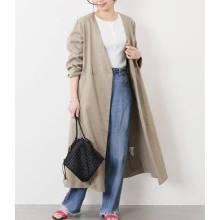 ジャーナルスタンダード ロングコート(レディース)(リネン)の通販 36 ...