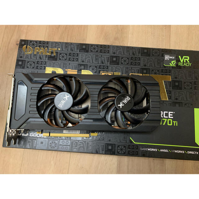 PCパーツPalit GTX 1070 ti 8G