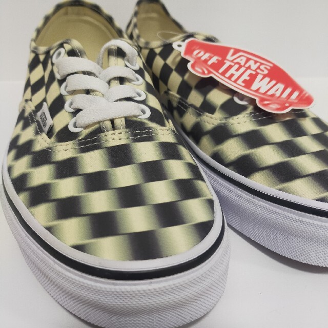 【新品未使用】バンズ VANS ブラーチェック オーセンティック 25.5CMレディース