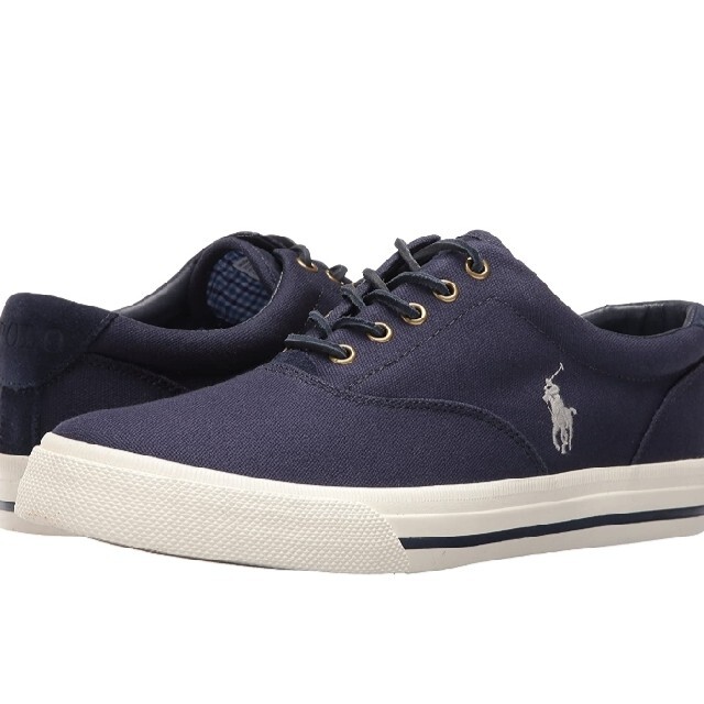 POLO RALPH LAUREN(ポロラルフローレン)のポロ ラルフローレン  VAUGHN NEWPORT NAVY 26.5CM メンズの靴/シューズ(スニーカー)の商品写真