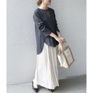 シップス(SHIPS)の今期S/S  新品タグ付き　シップス　any　ワッシャー プリーツスカート(ロングスカート)