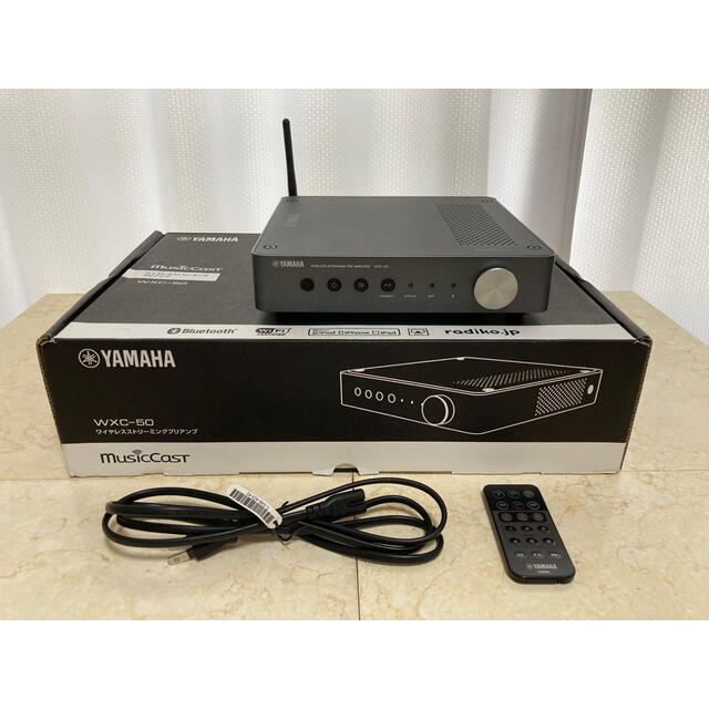 ヤマハ(ヤマハ)のヤマハ YAMAHA WXC-50 ワイヤレス・ストリーミング・プリアンプ スマホ/家電/カメラのオーディオ機器(その他)の商品写真