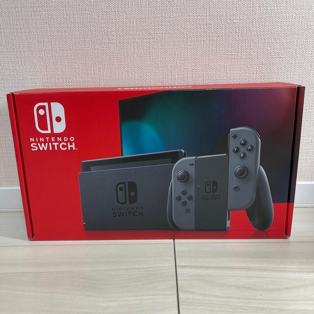 新型　Nintendo　Switch　グレー　スイッチ　任天堂　本体