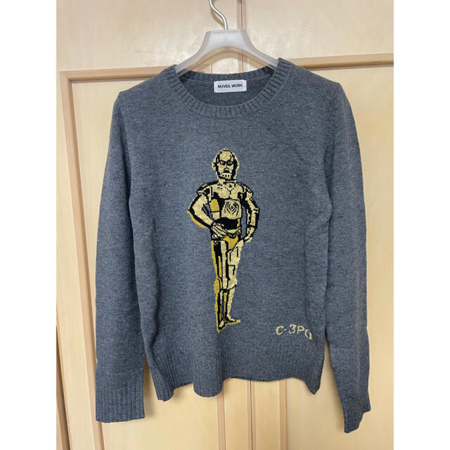 スターウォーズ☆C3PO☆ニット☆ミュベールワーク