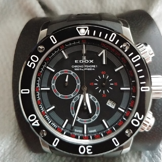 EDOX(エドックス)のエドックス　クロノオフショア1 メンズの時計(腕時計(アナログ))の商品写真