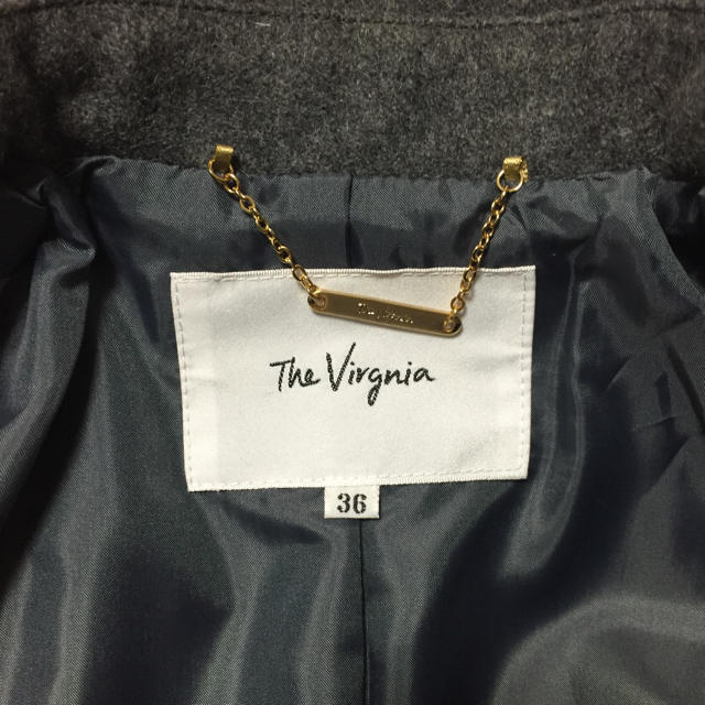 The Virgnia(ザヴァージニア)のvirgniaグレーピーコート レディースのジャケット/アウター(ピーコート)の商品写真