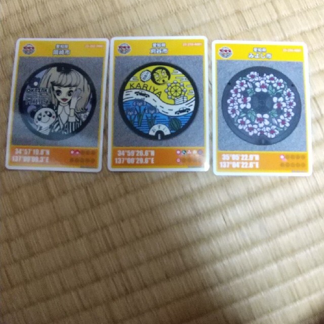 ブランドショッパー付き 【愛知県】マンホールカード 45種+