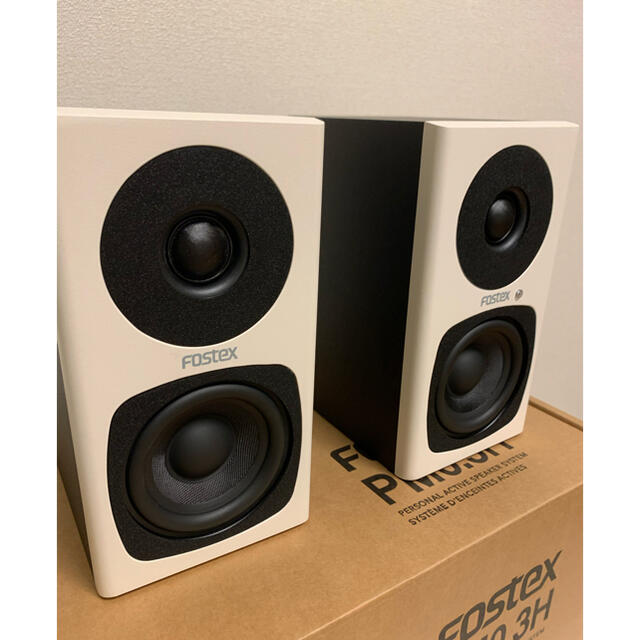 ほぼ新品 fostex pm0.3h モニタースピーカー 定番の冬ギフト 36.0%割引