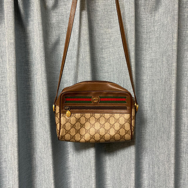 オールドグッチ old gucci シェリーライン ショルダーバッグ 最大15