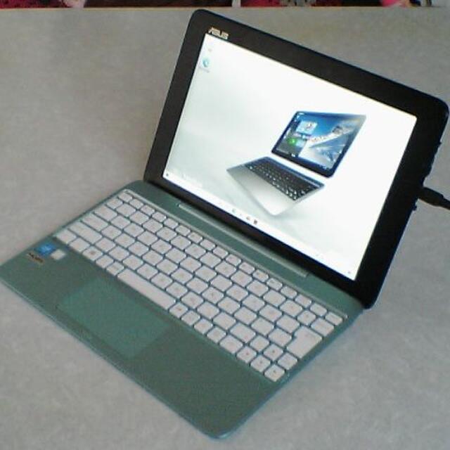 ASUS T100HA ブルー