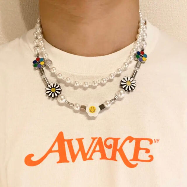 KAPITAL(キャピタル)のpearl necklace パールビーズネックレス メンズのアクセサリー(ネックレス)の商品写真