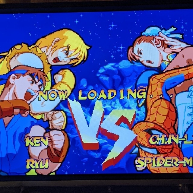 PlayStation - マーヴルスーパーヒーローズVSストリートファイターEX
