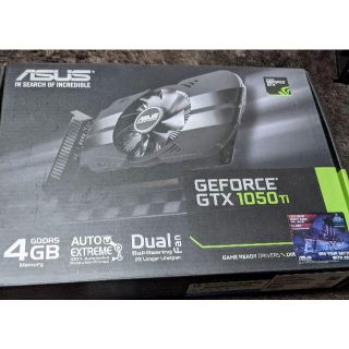 エイスース(ASUS)のASUS GeForce GTX 1050Ti 4GB(PCパーツ)