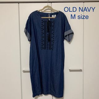 オールドネイビー(Old Navy)のオールドネイビー　インディゴワンピース(ひざ丈ワンピース)